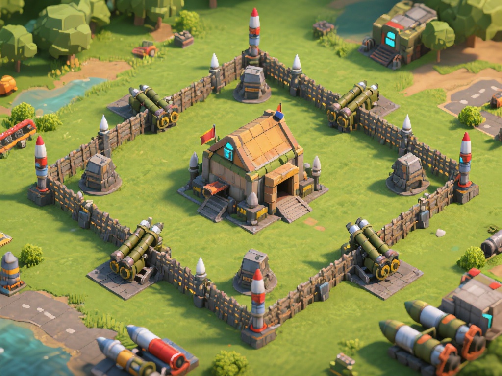 九游部落冲突娱乐阵型解析:如何设计有趣又实用的村庄防御 (九游部落冲突娱乐阵型解析:打造有趣实用的村庄防御策略) 防御布局:即使是娱乐阵型,也需要一定的防御逻辑。比