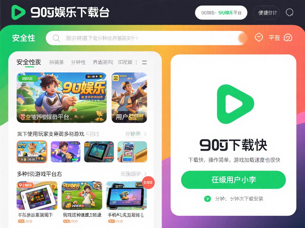 九游娱乐下载平台评测:安全便捷,开启你的游戏新体验 (九游娱乐下载平台评测:安全便捷,畅享全新游戏体验之旅) 除了安全性,九游娱乐下载平台的便捷性也令人称道。用