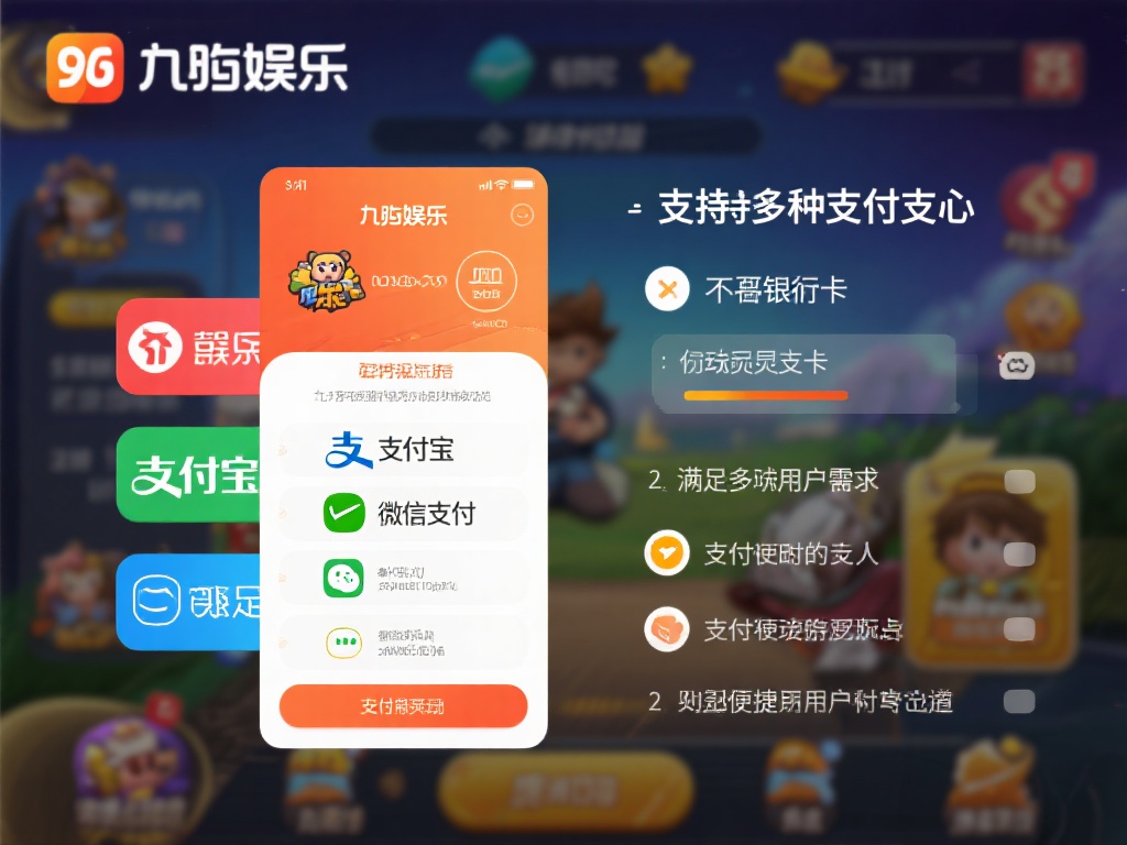 九游娱乐充值官网入口:快速安全充值,畅享游戏无限乐趣体验 (九游娱乐充值官网入口:快速安全充值,畅享无限游戏乐趣体验之旅) 此外,九游娱乐还支持多种支付方式,包括但不限于银行