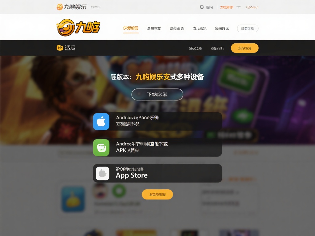 九游娱乐 下载指南:轻松获取最新版本,畅享游戏乐趣无极限 (九游娱乐下载指南:轻松获取最新版本,畅享无尽游戏乐趣体验) 选择适合的版本:九游娱乐支持多种设备,包括安卓和苹